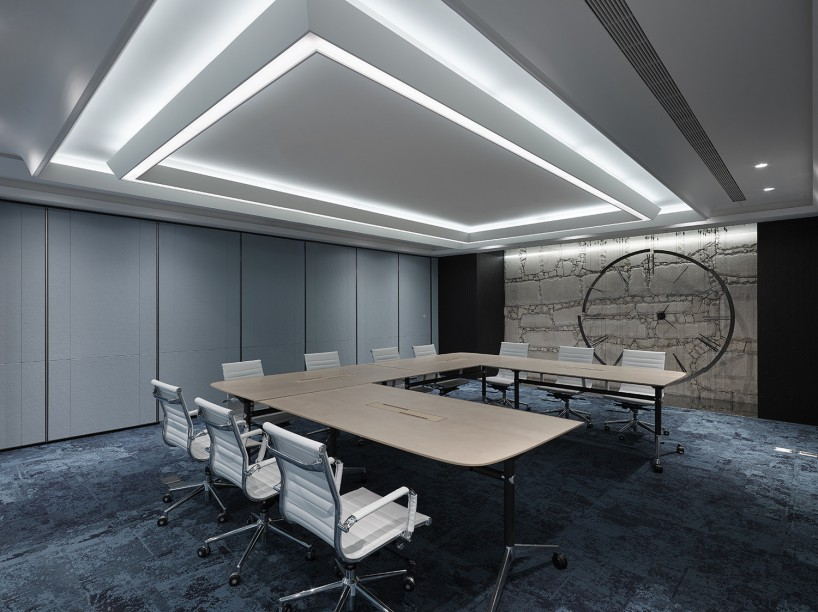 上海科技公司办公室高档会议室如何装修设计