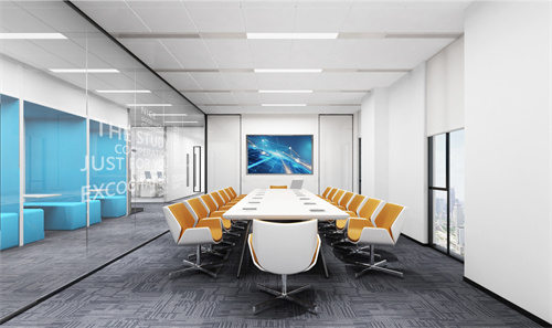 2022年小会议室装修设计效果图片
